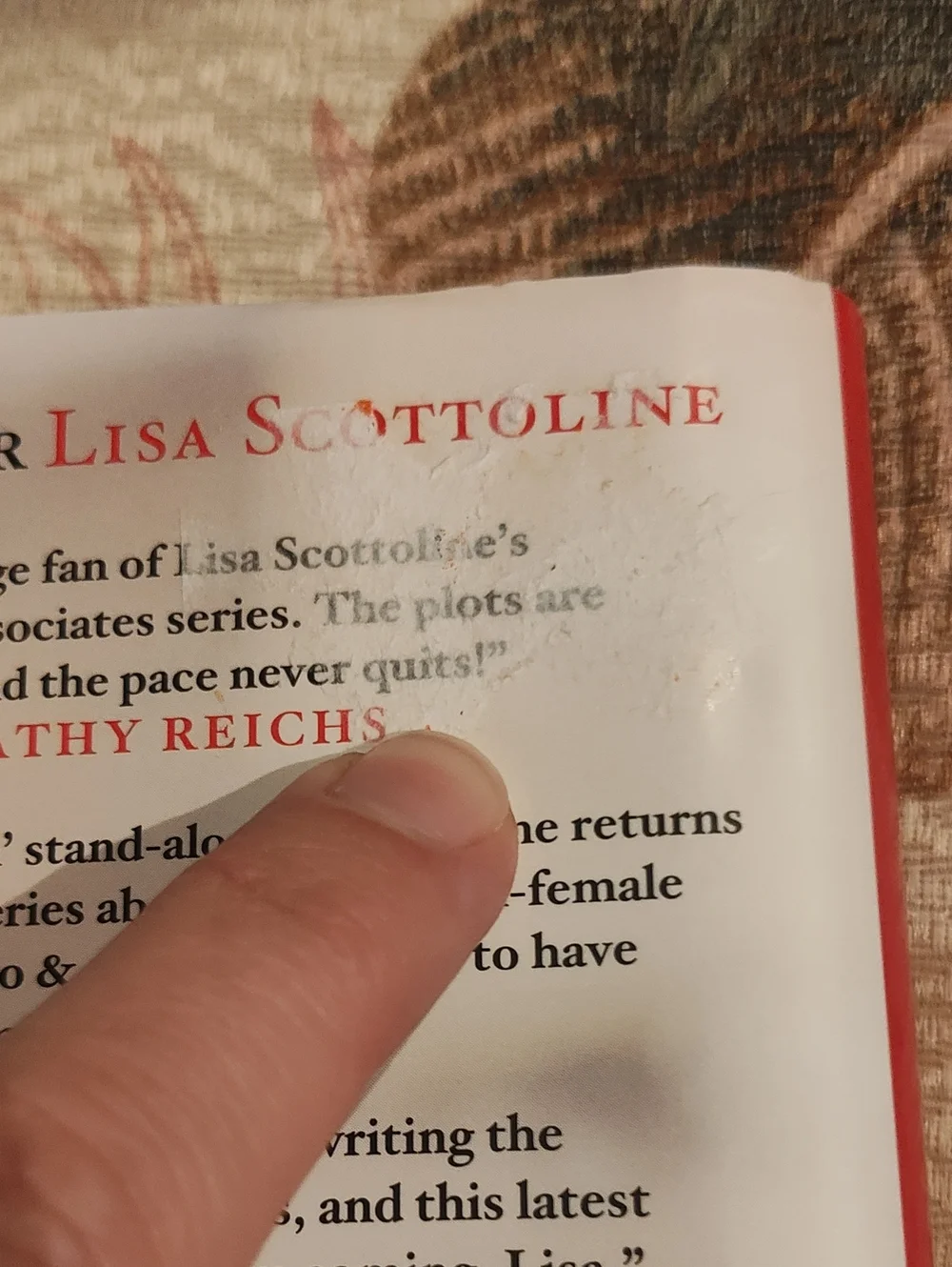 SUMMER READING: BETRAYED, NOVEL